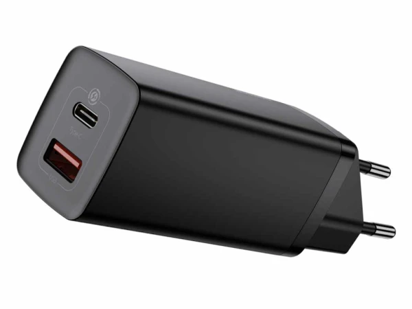 Baseus GaN2Lite punjač 65W Type C/Usb A crna ( 999904 )