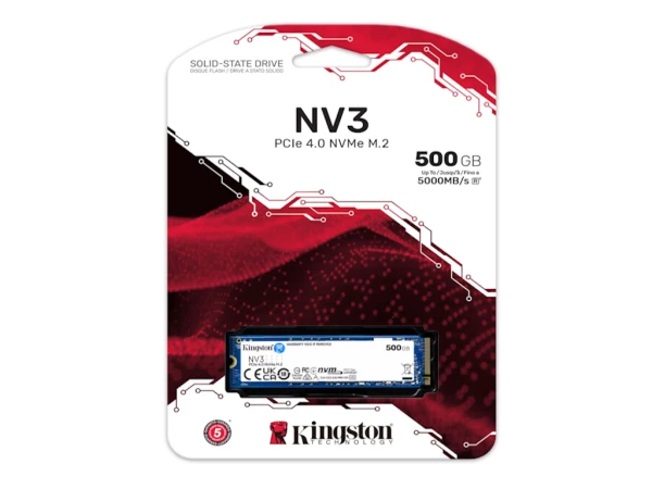SSD KINGSTON 500GBinterniM.2NVMecrna' ( 'SNV3SM3500G' ) 