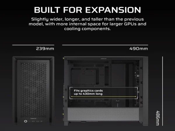 CORSAIR FRAME 4000D RS Black