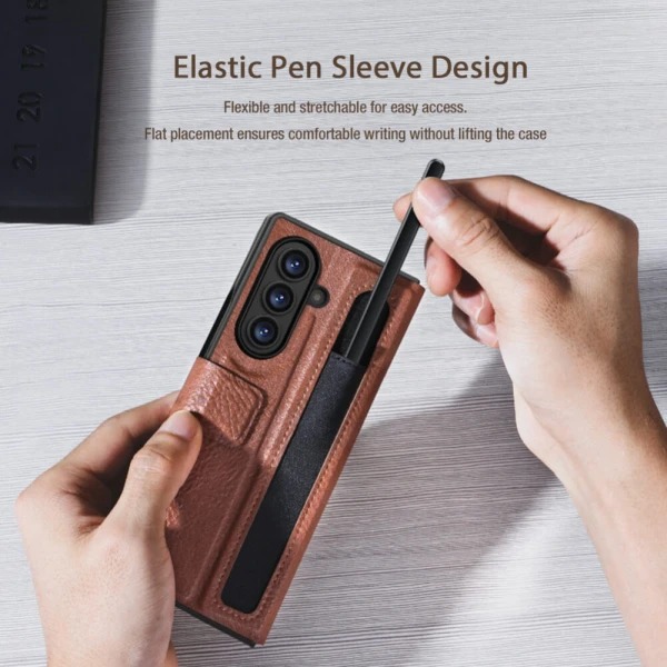 Torbica Nillkin Aoge za Samsung F966B Galaxy Z Fold 7 crna