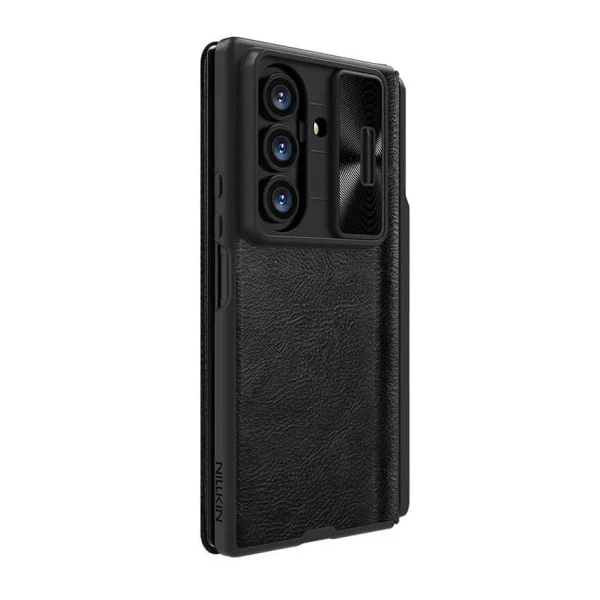 Torbica Nillkin Qin Pro Leather za Samsung F966B Galaxy Z Fold 7 crna (with pen)