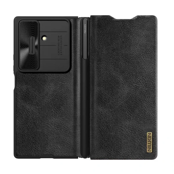 Torbica Nillkin Qin Pro Leather za Samsung F966B Galaxy Z Fold 7 crna (with pen)