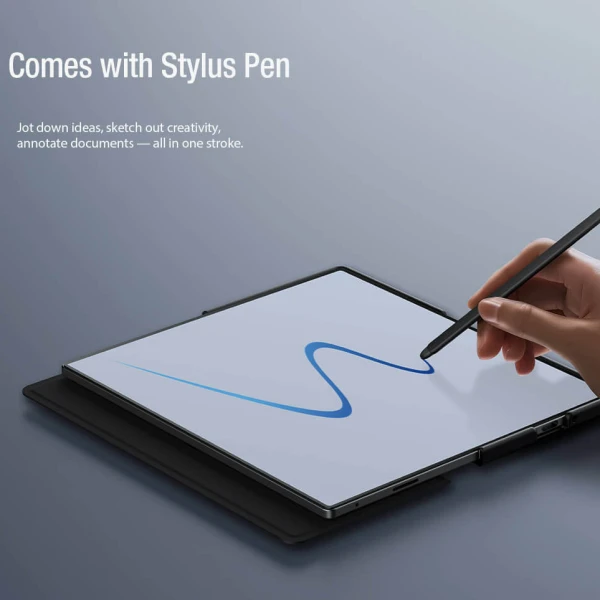 Torbica Nillkin Qin Pro Leather za Samsung F966B Galaxy Z Fold 7 crna (with pen)