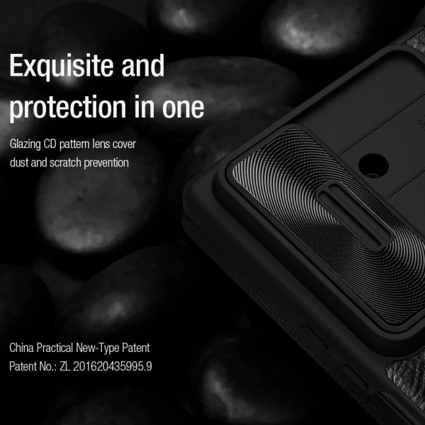 Torbica Nillkin Qin Pro Leather za Samsung F966B Galaxy Z Fold 7 crna (with pen)