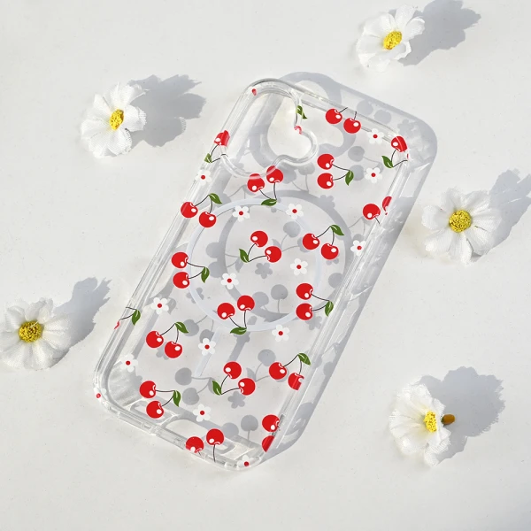 Torbica Print Magsafe za iPhone 17 6.3 Cute Cherries