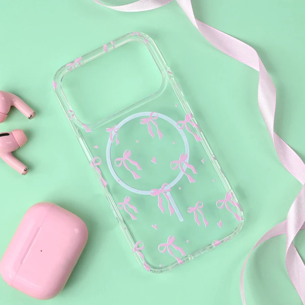 Torbica Print Magsafe za iPhone 17 Pro 6.3 Cute Bow
