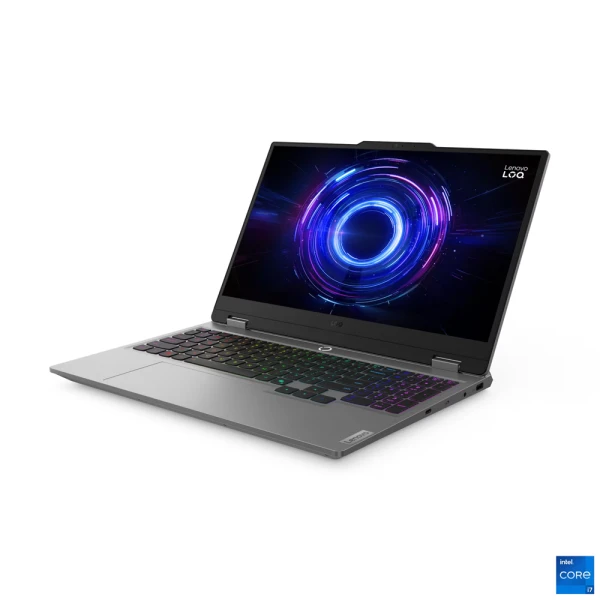 LOQ 15IRX10 (Luna Grey) 14-Core i7-13650HX (6P+8E) 4.9GHz/24MB 32GB DDR5 1TB-SSD-M.2-NVMe 15.6'' FHD IPS AG (1920x1080) 300n 144Hz 100%-sRGB