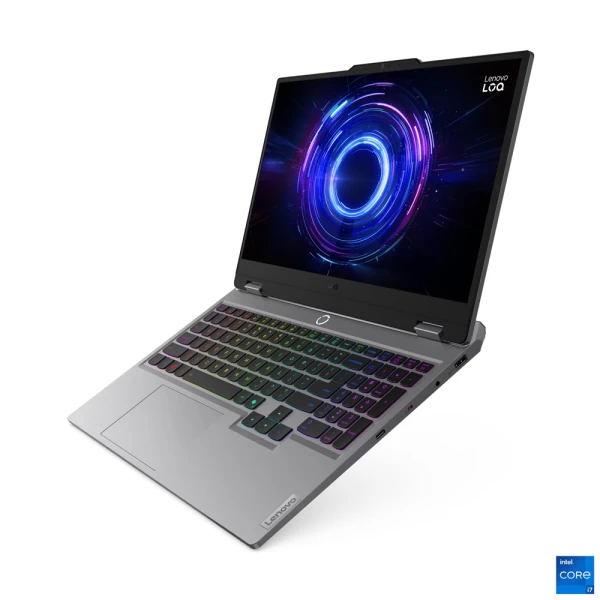 LOQ 15IRX10 (Luna Grey) 14-Core i7-13650HX (6P+8E) 4.9GHz/24MB 32GB DDR5 1TB-SSD-M.2-NVMe 15.6'' FHD IPS AG (1920x1080) 300n 144Hz 100%-sRGB