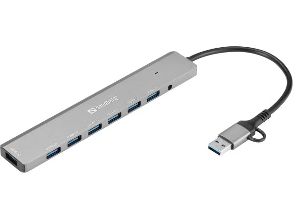 USB HUB Sandberg 136-66 USB-AUSB-C 7 port USB 3.0