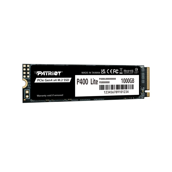 SSD M.2 NVMe 1TB Patriot 3500MBS2700MBS P400LP1KGM28H