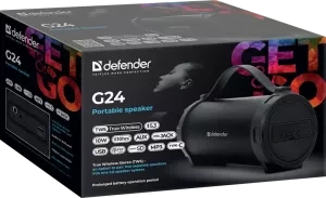 Bluetooth zvučnik Defender G24 10W BTFMUSBAUXTWS