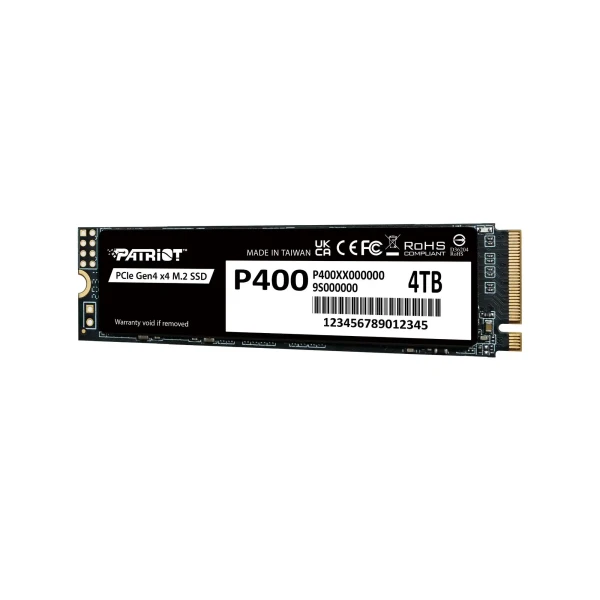 SSD M.2 NVMe 4TB Patriot 7000MBS4800MBS P400LP4KGM28H