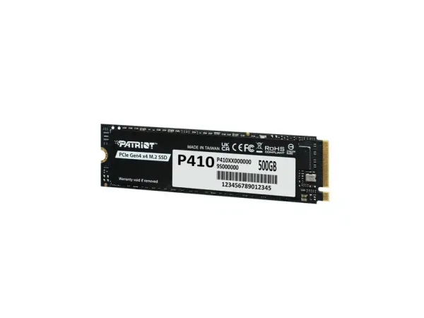 SSD M.2 NVMe 500GB Patriot P410 5000MBS2300MBS P410P500GM28H