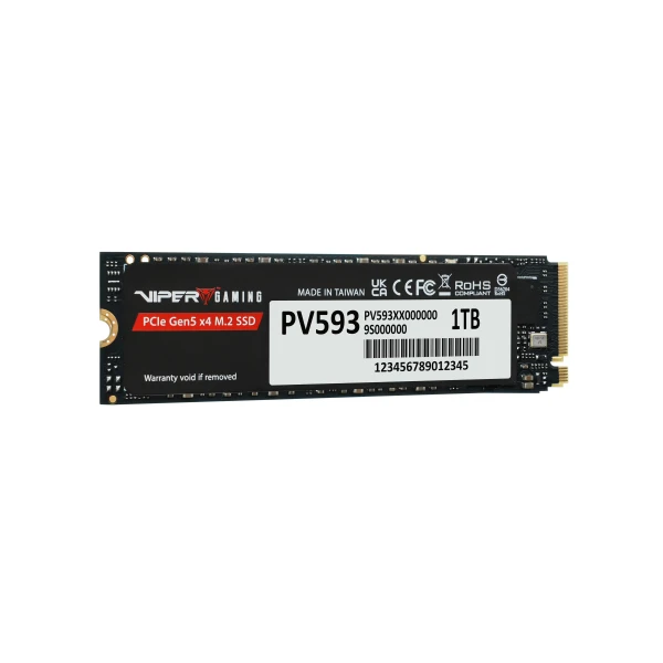 SSD M.2 NVMe 1TB Gen 5.0 Patriot PV593 14000MBs13000MBs PV593P1TBM28H