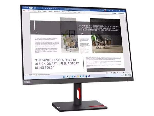 Monitor LENOVO ThinkVision S27i-30 27''IPS1920x1080100Hz4ms2x HDMI,1x VGA crna' ( '63DFKAT4EU' ) 