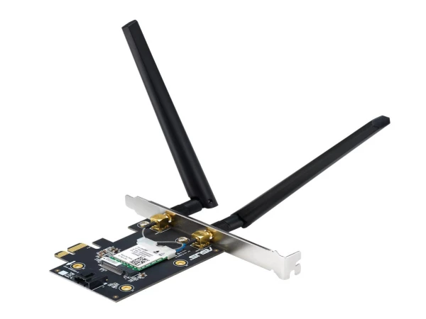 Mrežna kartica ASUS PCE-BE6500 WiFi 7PCI-E 6GHz band, 4096-QAMBT5.4, WPA32 antene' ( 'PCE-BE6500' ) 