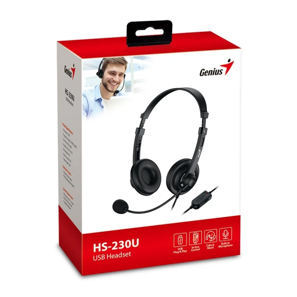 Genius HS-230U,USB C,2.4m