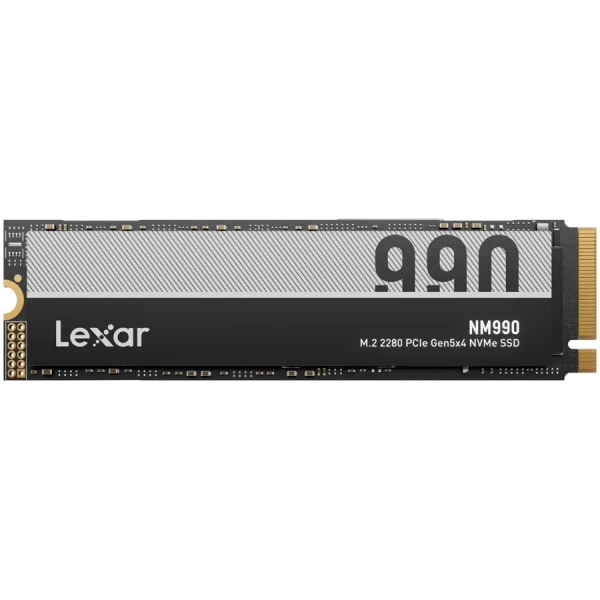 LEXAR NM990 2TB PCIe Gen5 x4 M.2 NVMe up to 14000 MBs read and 10000 MBs write ( LNM990X002T-RNNNG ) 