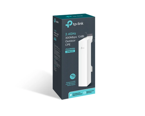 TP-LINK_ CPE220(UN) PoE dual-polarizovana 12dBi antena 