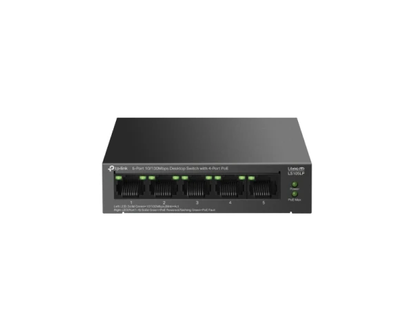 TP-LINK_ LS105LP(UN) 5-Port 10100Mbps Desktop Switch 