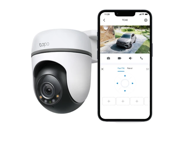 TP-LINK_ TC40 Outdoor PanTilt Security Wi-Fi Camera 