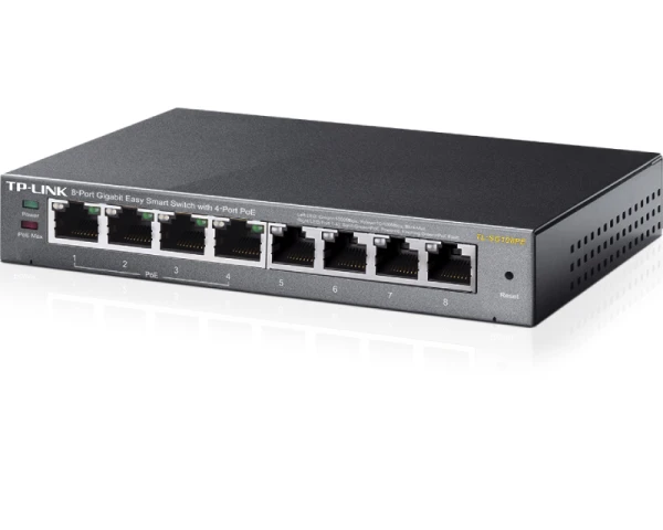 TP-LINK_ TL-SG108PE 8-Port Gigabit Switch sa 4-Porta PoE+ 