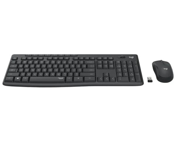 LOGITECH_ MK295 Silent Wireless Combo US tastatura + miš crna 