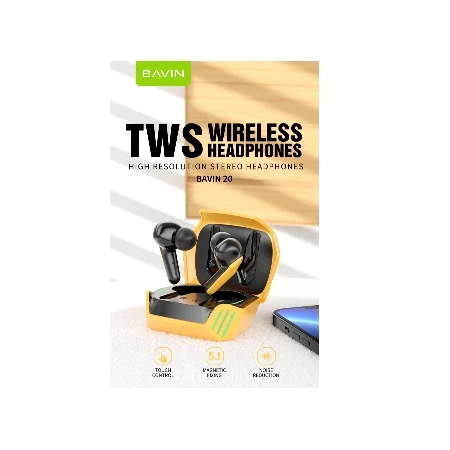 Bavin slušalice Gaming In Air gold - BA-20 ( 90208 )