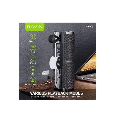 Bavin bluetooth zvučnik 8W crvena - BM-06 ( 90502 )