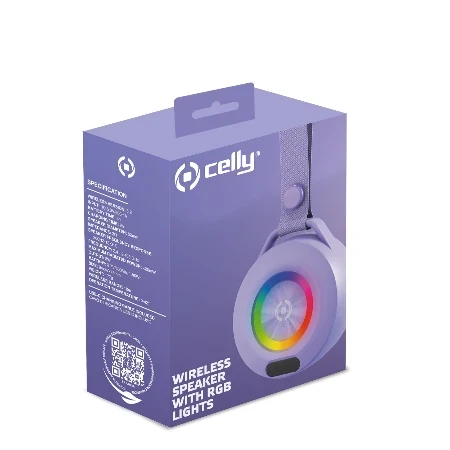 Celly Lightbeat bluetooth zvučnik violet ( 77144 )