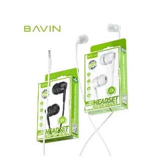 BAVIN slušalice 3,5mm 1,2m crna - HX851 ( 90201 )