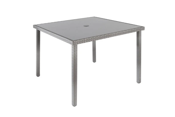 Baštenski sto od ratana – sivi Avola 