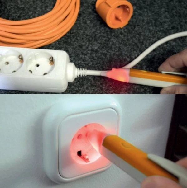 M289-02 Beskontaktni ispitivac napona sa LED svetlom 90~1000V, PVC zakacaljka