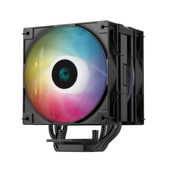 DeepCool AG400 DIGITAL PLUS 4xHeat Pipe, Real-Time CPU Screen, 220W 2x120mm 2100rpm 76CFM, Intel/AMD