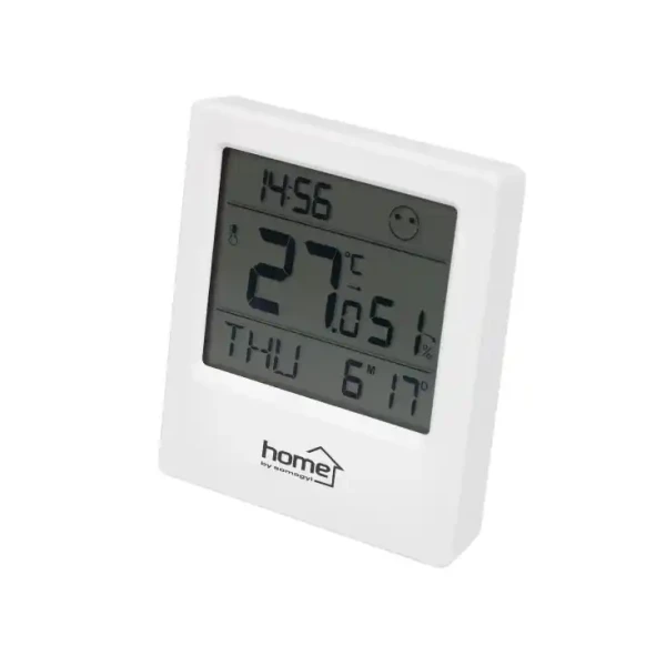 Digitalni sat sa termometrom i merenjem vlažnosti Home HC16