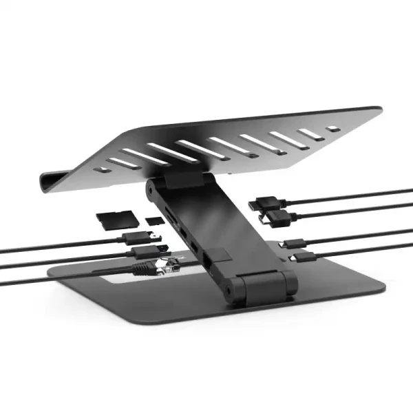 Postolje za Laptop sa docking stanicom Port 2 X 4K USB-C 7 85W