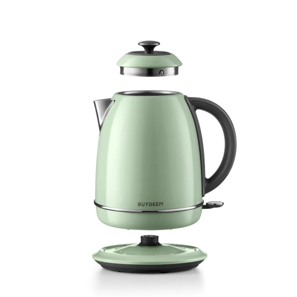BUYDEEM Electric Kettle, model K640E, color Cozy Greenish, EU ( K640E-CGEU )