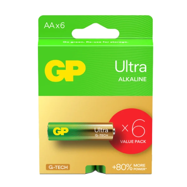 GP alkalne baterije AA (2)