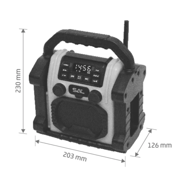 Vodootporni bluetooth zvučnik (2)