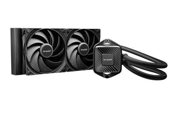 PURE LOOP 3, 240mm [LGA-1851 & AM5], PWM pump, Two Pure Wings 3 PWM fan 120mm, Flexible sleeved tubes, Easy-to-access refill port, Mounting