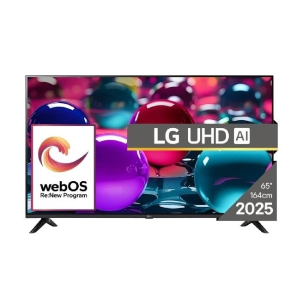 LG 65'' (164 cm) 4K HDR Smart UHD TV, 2025 (O) ( 65UA73003LA ) 