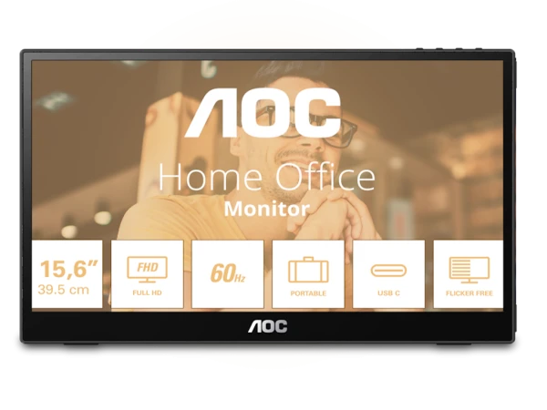 Monitor AOC 16T3EA 15,6''IPS1920x108060Hz4ms GtGUSB Cprenosnicrna' ( '16T3EA' ) 