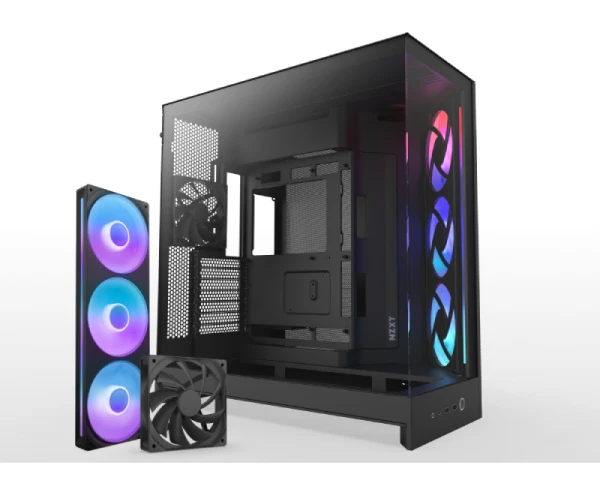 NZXT H9 Flow RGB Gaming kućište crno (CM-H92FB-R1) 