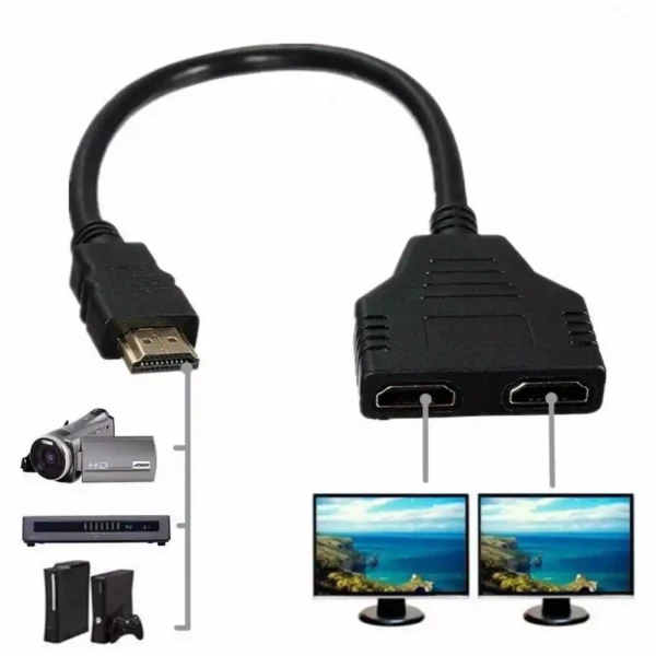 HDMI spliter 1M-2F