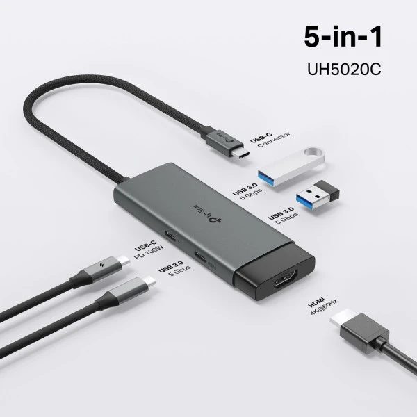 Hub TP-LINK UH5020C USB Type-C 5-Port Hub' ( 'UH5020C' )