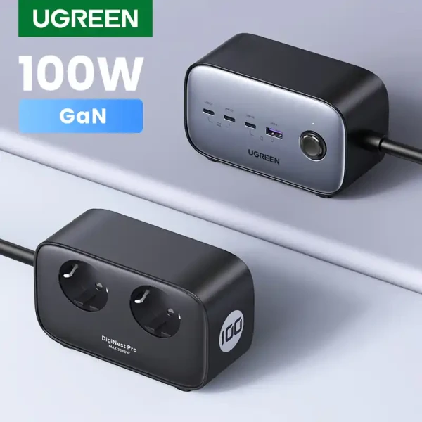 UGREEN napojna stanica CD270 100W (3xC+1xA) 