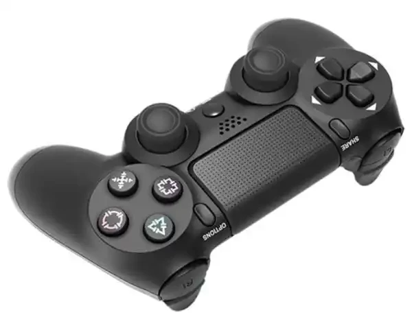 JPD-Wireless-Thrillershock PC/PS4 Black Gembird Bezicni gamepad sa dvostrukom vibracijom v2