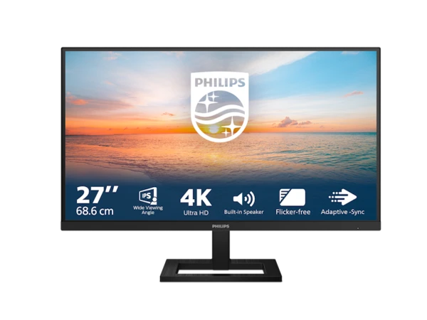 Monitor PHILIPS 27E1N1800AE00 27''IPS3840x2160 60Hz4ms GtGHDMIx2,DPVisinaVESAzvucnicicrna' ( '27E1N1800AE00' ) 