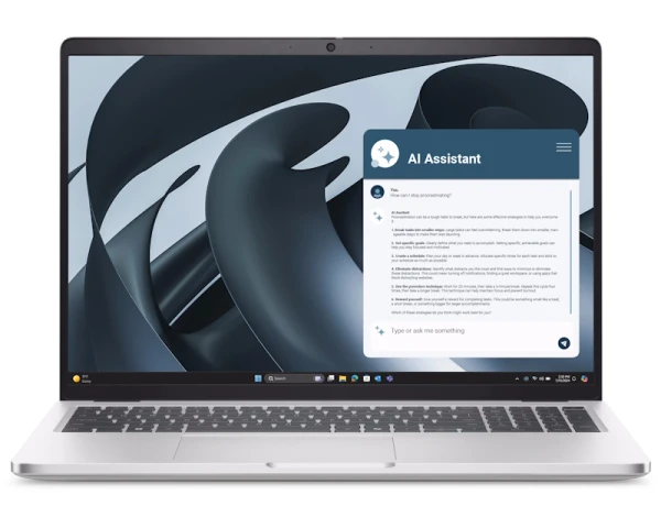 DELL Pro 16 16 inch FHD+ 300nits AMD Ryzen 7 350 32GB 512GB SSD Backlit FP SC Win11Pro 3yr ProSupport