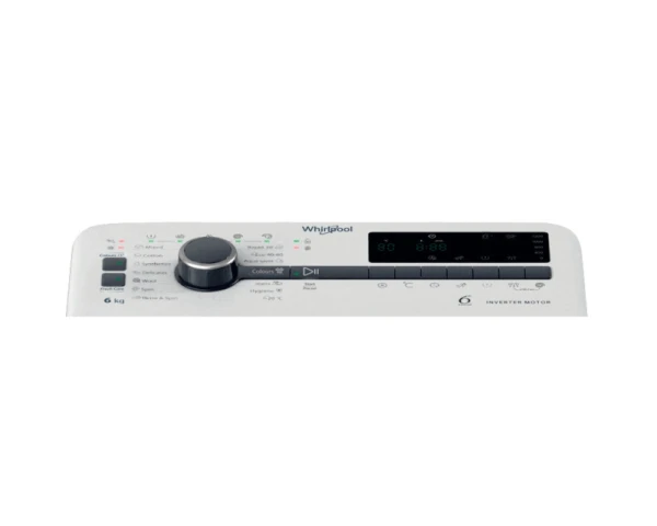 WHIRLPOOL TDLRB 6261BS EUN mašina za pranje veša sa gornjim punjenjem 
